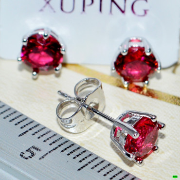 xp сережки (00-88) фуксия 1шт.