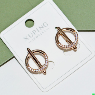 xp сережки (01-80) золото 1шт.