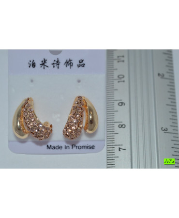 серьги (04-64) крем 1шт.