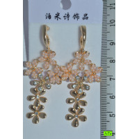 сережки (04-71) білі 1шт.