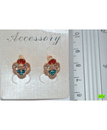 серьги (04-92) цветные 1шт.
