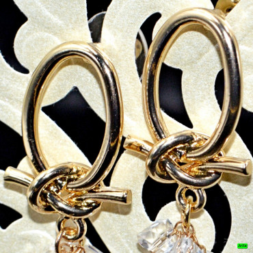 серьги (05-80) чёрный 1шт.
