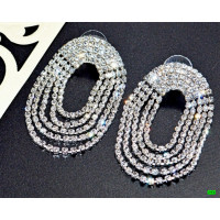 серьги (00-94) белый 1шт.