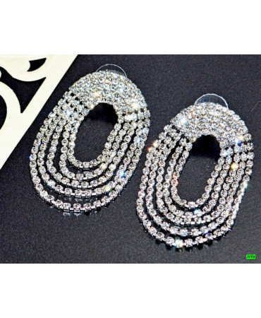 серьги (00-94) белый 1шт.