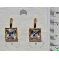 серьги (07-49) белый 1шт.