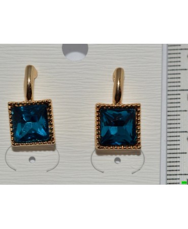 серьги (07-49) бирюза 1шт.