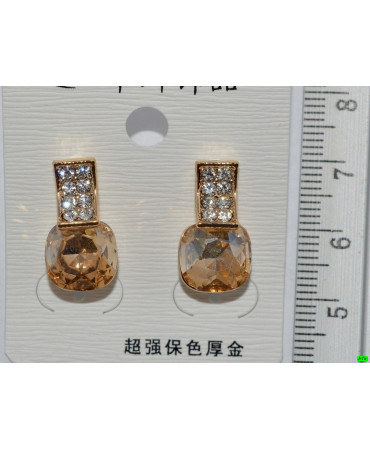 серьги (07-48) жёлтый 1шт.