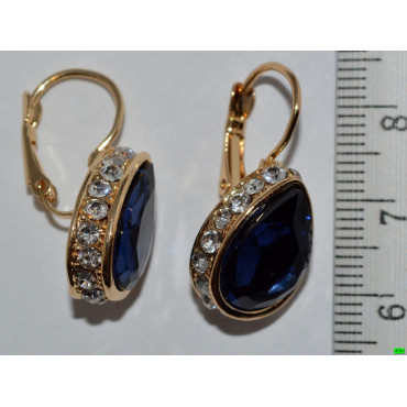 серьги (07-45) белый 1шт.
