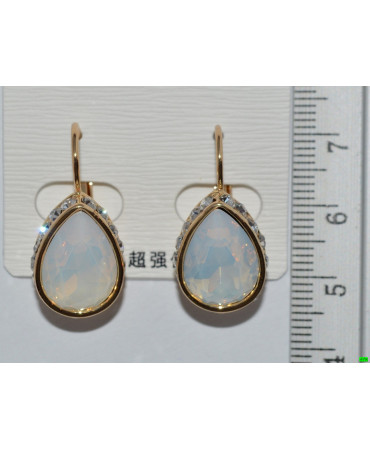 серьги (07-45) белый 1шт.