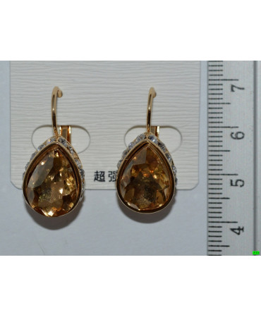 серьги (07-45) жёлтый 1шт.