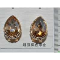 серьги (07-43) жёлтый 1шт.