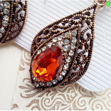 сережки (02-11) 1шт. РОЗПРОДАЖ!