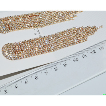 серьги (00-85) чёрный 1шт.