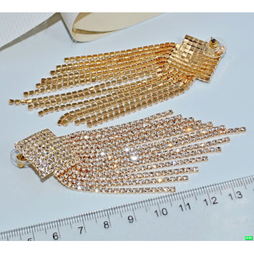 серьги (00-80) золото 1шт.