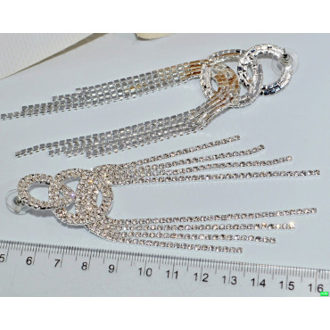 серьги (00-81) чёрный 1шт.
