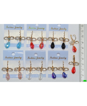 серьги (07-85) золото 6шт.