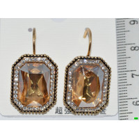 сережки (07-31) жовтий 1шт.