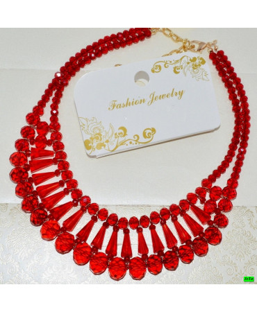 колье (01-69) гранат 1шт.
