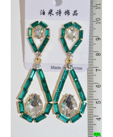 серьги (06-52) бирюза 1шт.