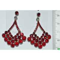 сережки (06-73) гранат 1шт.