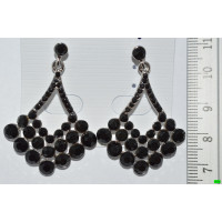 сережки (06-73) чорний 1шт.