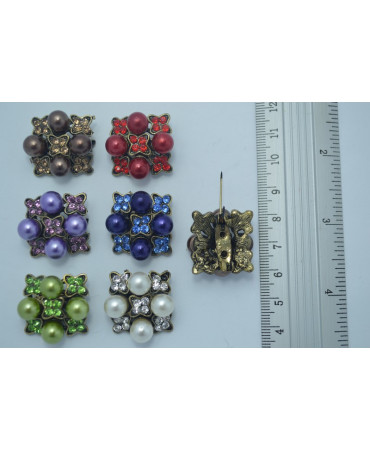 Брошка (01-11) 6шт. РОЗПРОДАЖ!